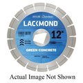 Lackmond Diamond Saw Blade, Early Entry Laser Weld Segmented, Series PRO, 14 Blade Dia, WetDry, 10 mm Se SG14125SEEM
